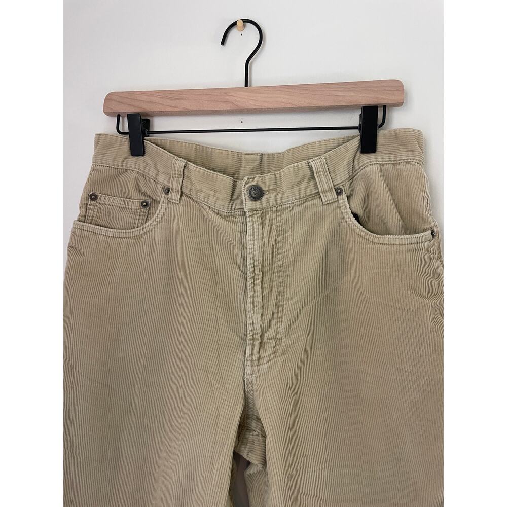 Patagonia Corduroy Pants Mens 32 Beige Organic Cotton Straight Leg Outdoor - Picture 2 of 5